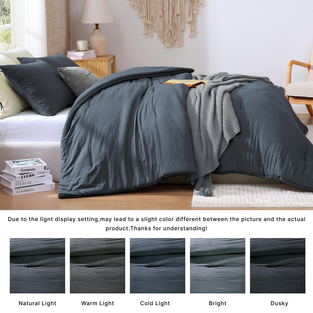 Wrensonge comforter with two shams for a complete look.