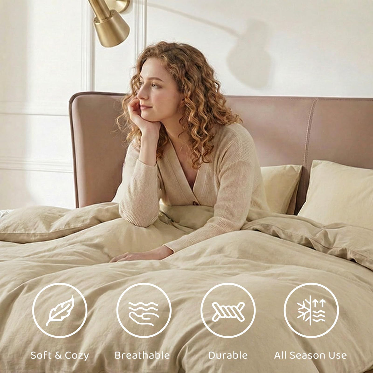 WRENSONGE pillowcases 20x30 support easy pillow access and tidy bedroom presentation.