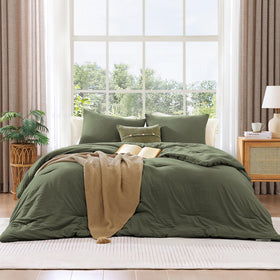 WRENSONGE comforter packaged in vacuum bag for easy storage
