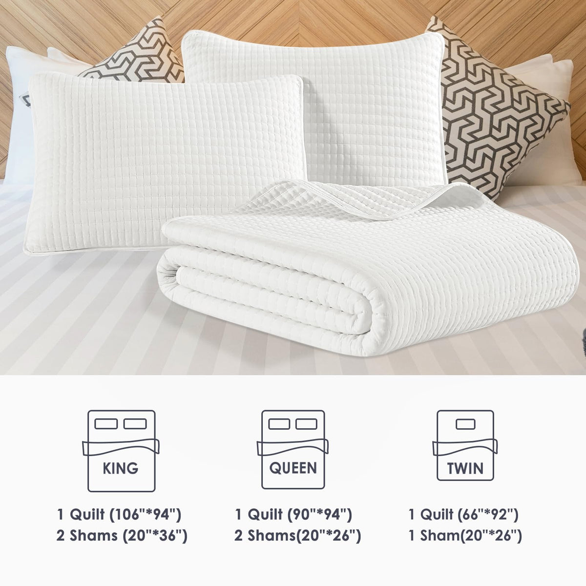 WRENSONGE lightweight bedding ideal for warm nights.