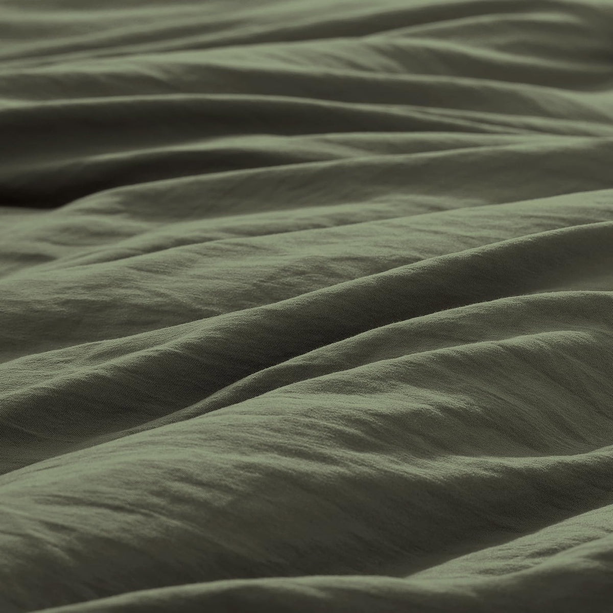 WRENSONGE olive-green pillow shams add coordinated style and lasting comfort.