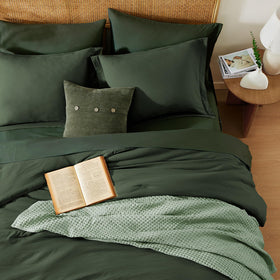 WRENSONGE pillow shams add a coordinated look and plush feel.