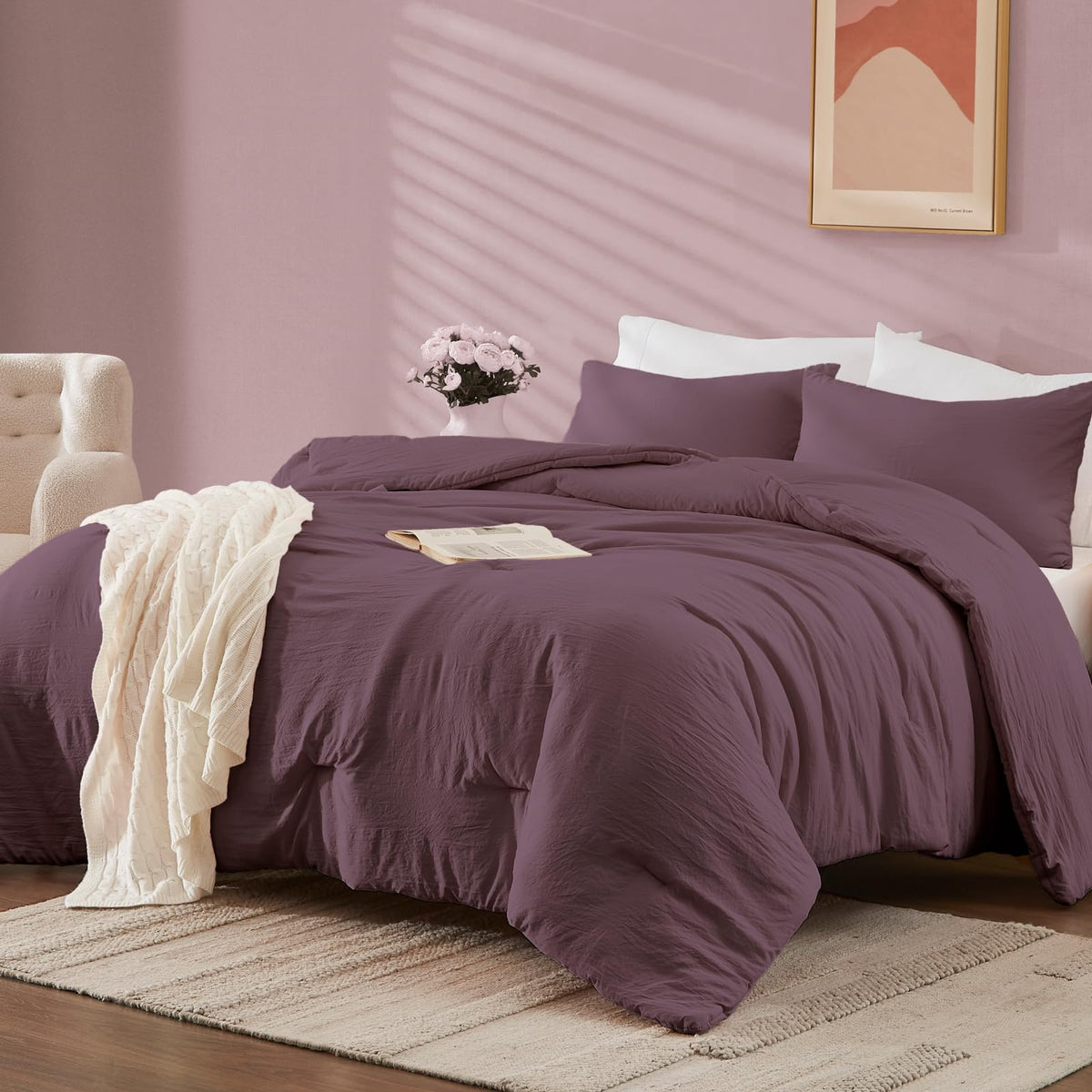 WRENSONGE soft fabric close-up showing prewashed texture and gentle touch
