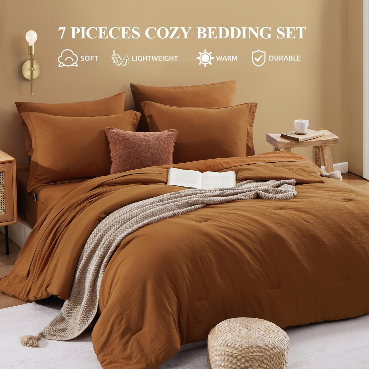 Wrensonge queen fitted sheet with 14-inch pocket keeps it secure