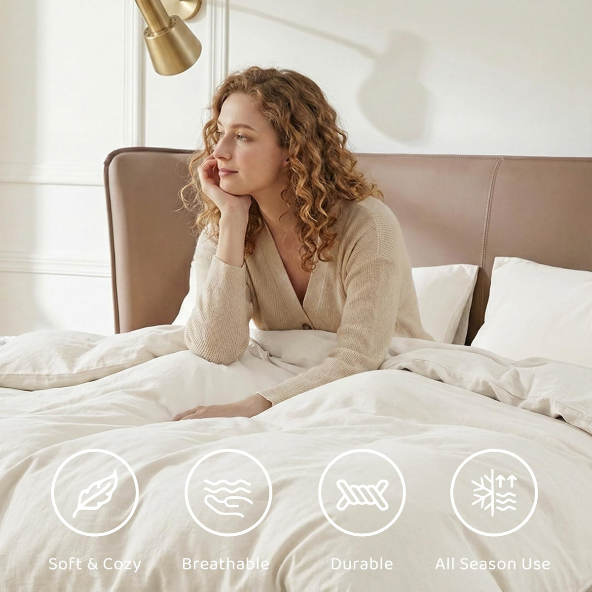 Wrensonge queen flat sheet 90x102 provides generous coverage and durability.