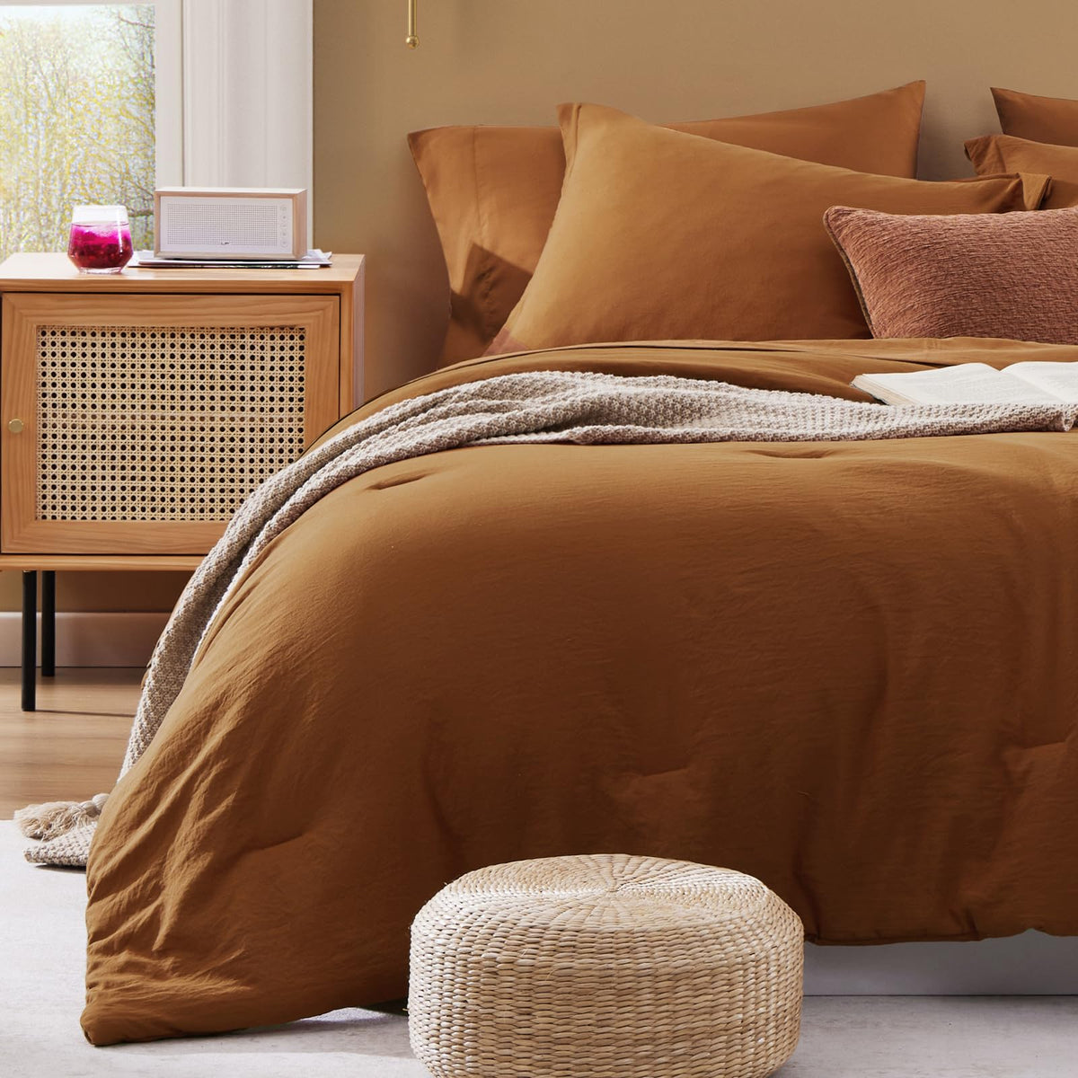 Wrensonge pillow shams add polished, coordinated detailing