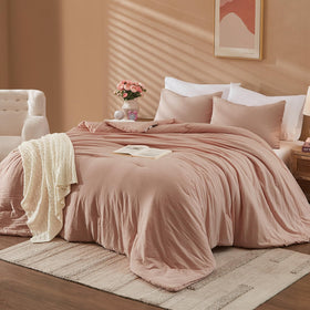 WRENSONGE queen sham pair in dusty pink for cohesive look and easy arrangement