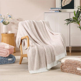 WRENSONGE hand-woven throw blanket showcases craftsmanship and durable stitching
