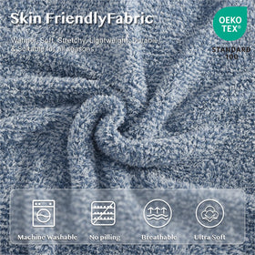 WRENSONGE throw blanket lightweight feel ideal for couch and travel