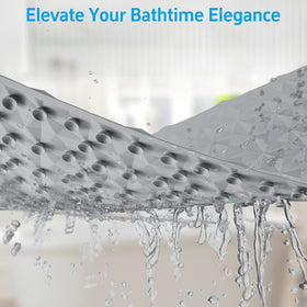 WRISIN machine-washable bath mat for easy care.