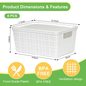 Wrrlors vented baskets promote airflow for small items