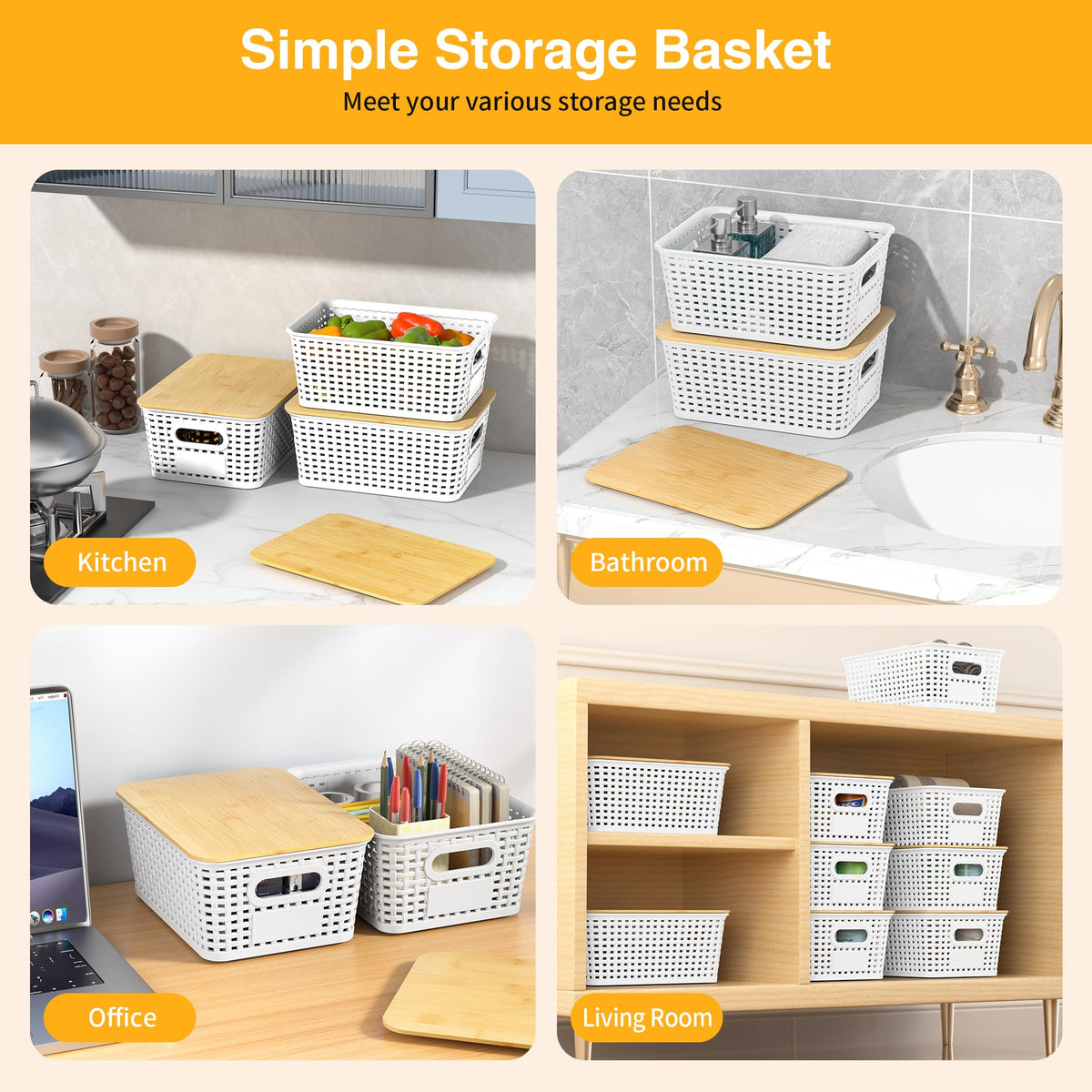 Wrrlors labeled storage kit speeds sorting and retrieval of belongings.