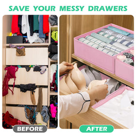 Wrrlors medium rectangular boxes keep folded outfits tidy and accessible.