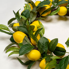 WsCrofts Lemon Wreath green vine base providing sturdy decorative structure