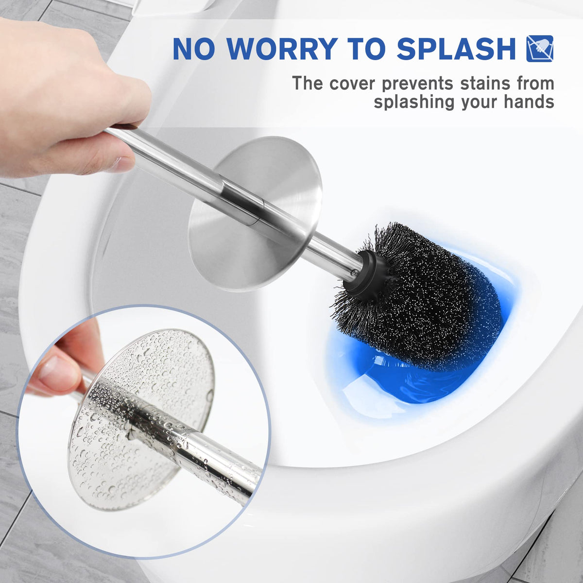 Wsedor ergonomic handle and steel cover protect hands during use.