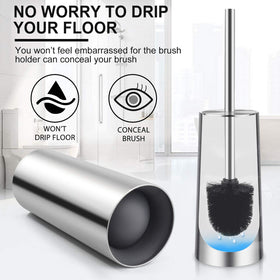 Wsedor sealed-holder design catches drips and keeps floors dry.