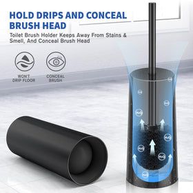 Wsedor stable holder base prevents tipping in busy bathrooms.