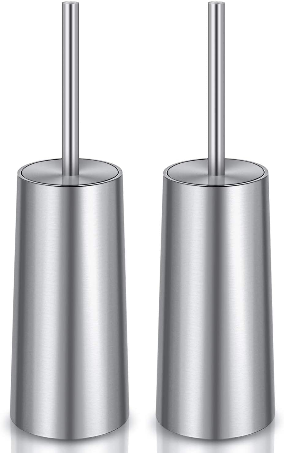 Wsedor toilet brush and holder assembly for a tidy, elegant bathroom.