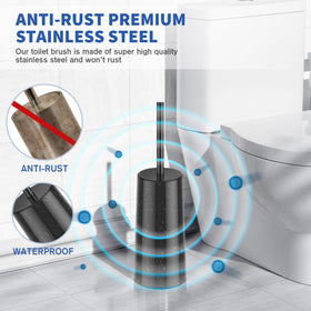Wsedor dense brush head for deep cleaning in hard-to-reach spots.