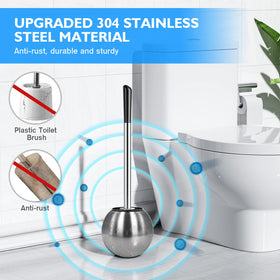 WSedor 304 stainless steel holder stays rust-free and stylish.