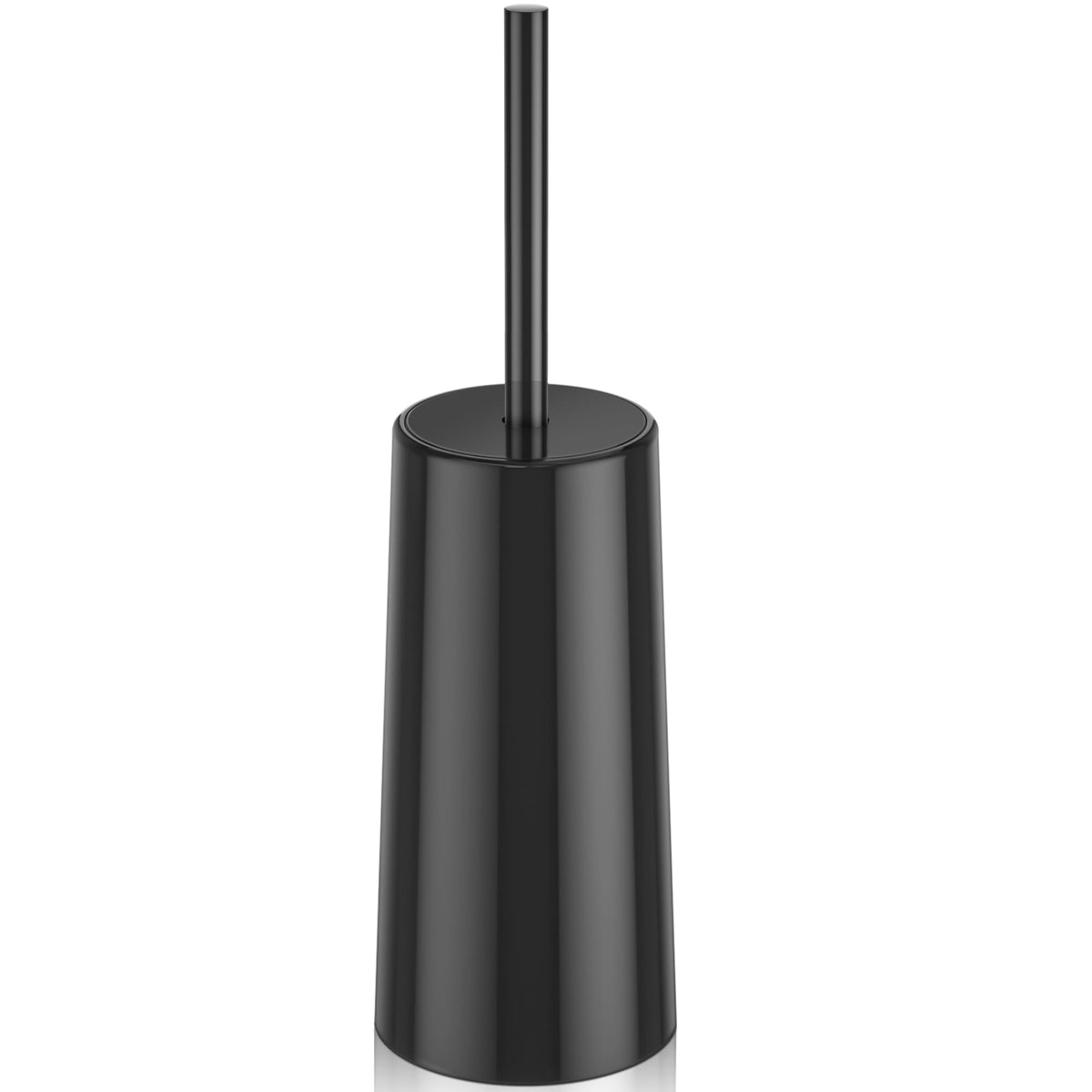 Wsedor toilet brush and black holder, ergonomic design for easy daily cleaning.