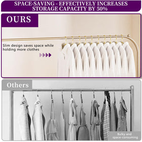 WSJYKN durable display for coats and dresses