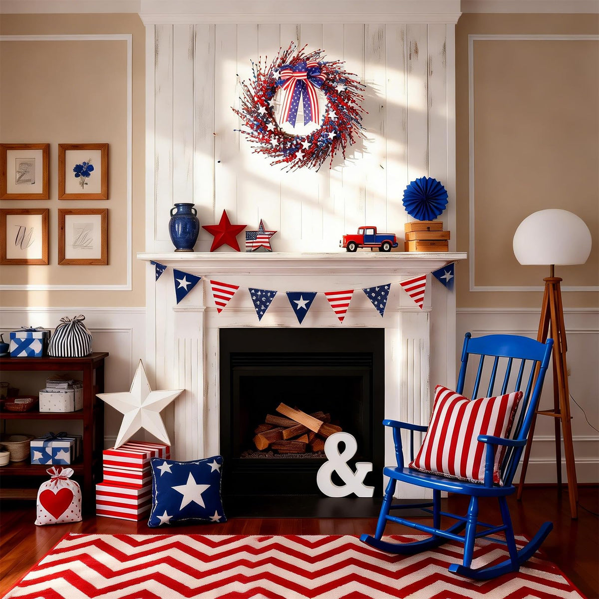 WSTPUPU curly flower accents create vibrant seasonal charm