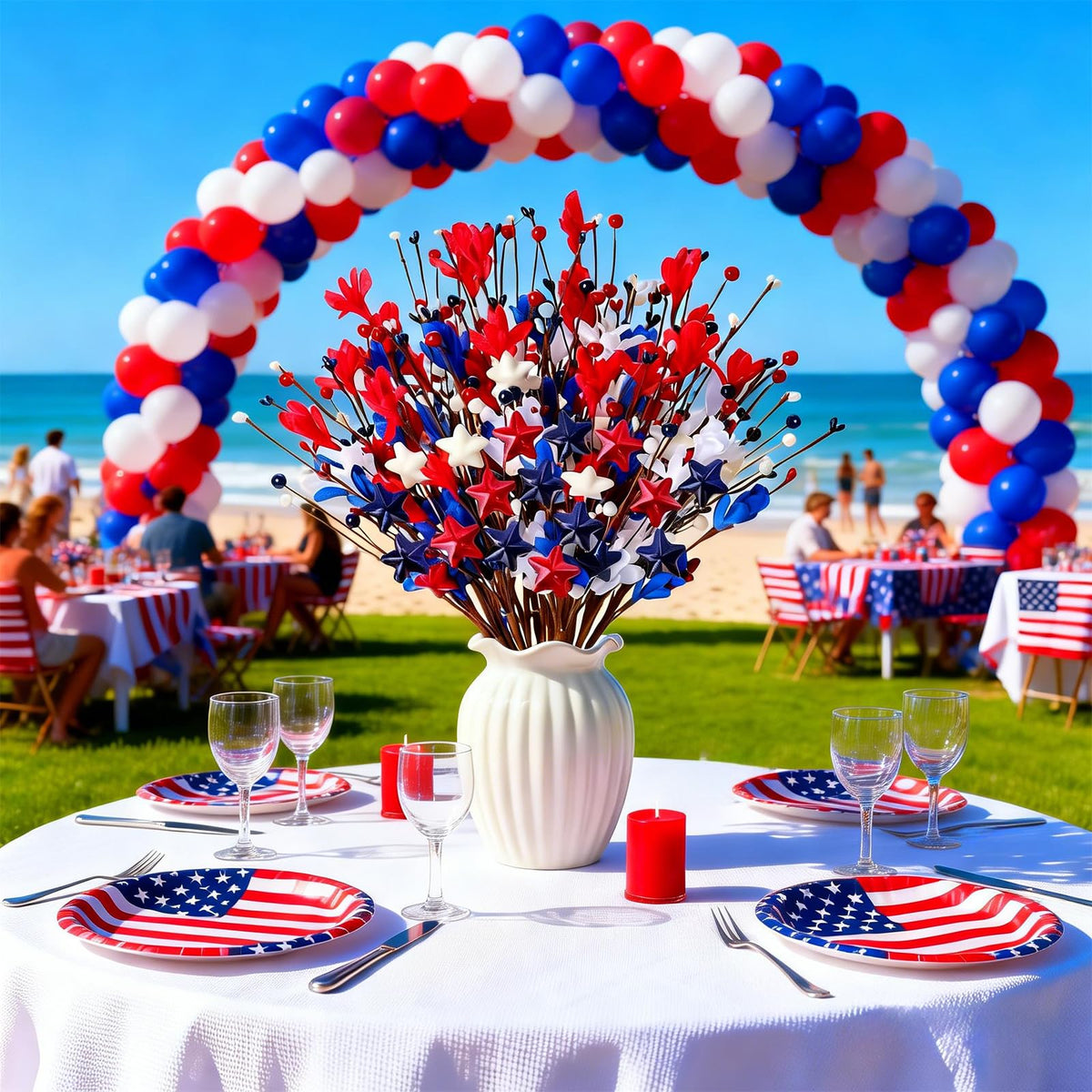 WSTPUPU stems are reusable for multiple patriotic holidays
