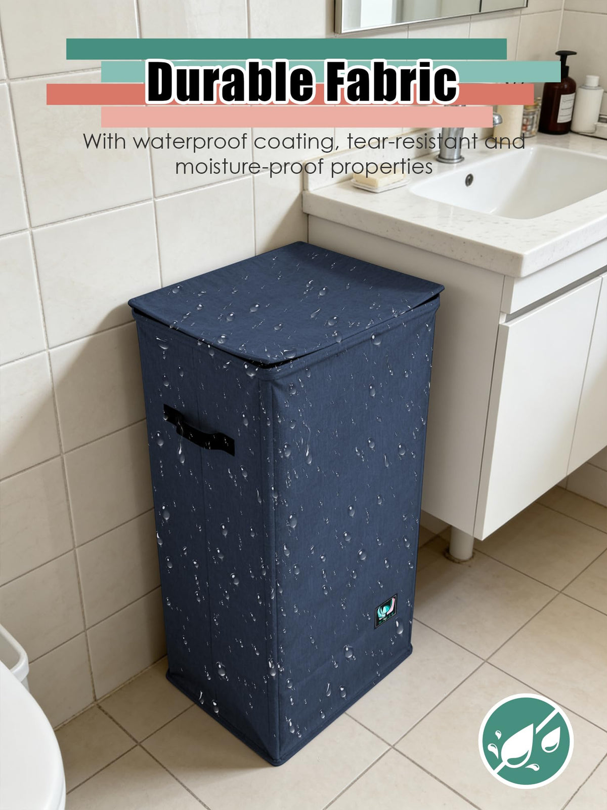 WTREE lid traps odors for a fresher room.