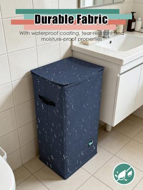 WTREE lid traps odors for a fresher room.