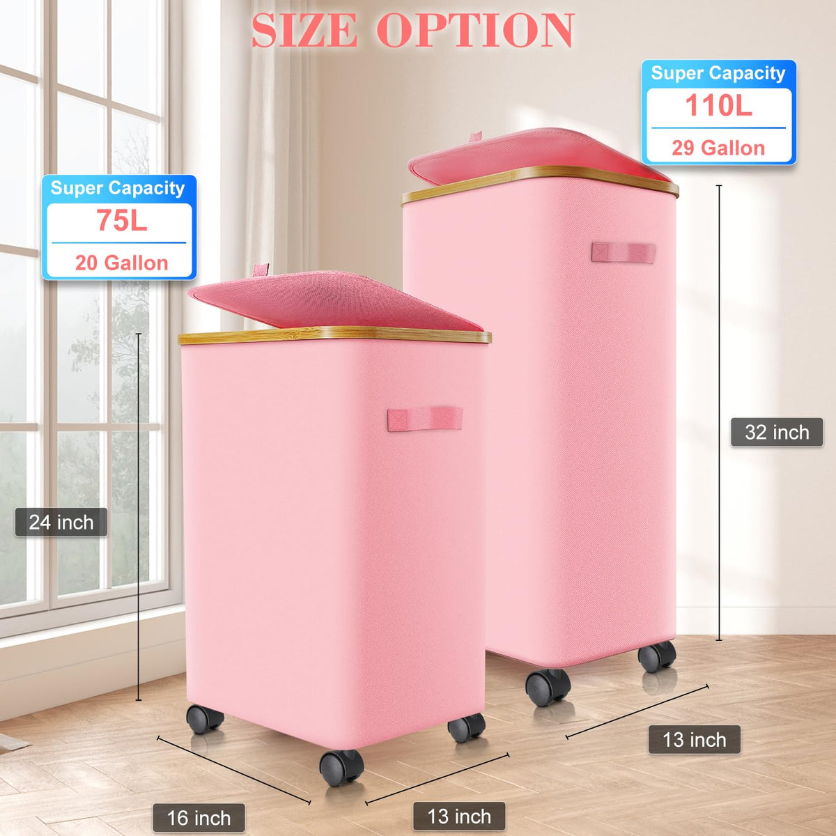 Wuevu foldable design collapses to 2 inches for under-bed storage