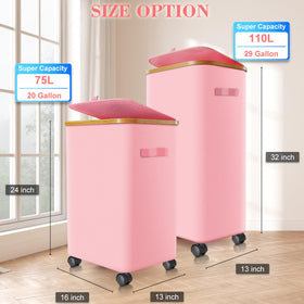 Wuevu foldable design collapses to 2 inches for under-bed storage