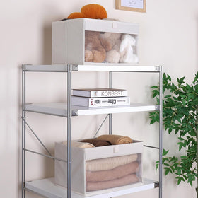 WUIKE bedroom and nursery storage ideal for blankets and toys.
