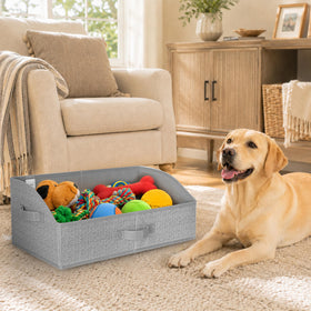 WUIKE three-handle bin gray pack demonstrates portability