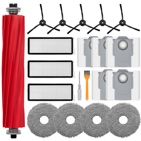 Wulwun Roborock Qrevo main brush enhances pickup and reduces tangling.