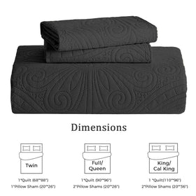 WURUIBO easy care quilt is machine washable for busy homes.