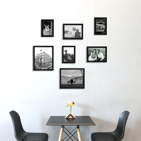 WUTL 5x7 black frame shown on a tabletop for display use.
