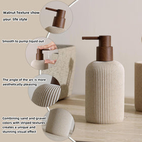 WUUAHOME countertop organization showcases coordinated set for bathroom or kitchen.