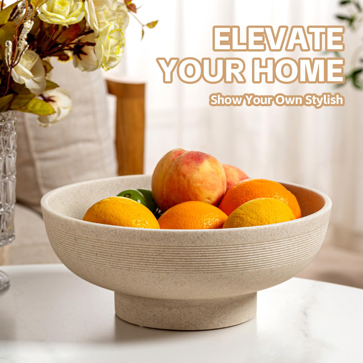 WUUAHOME office decor bowl blends function with contemporary style