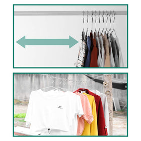 WYCQKL ultra-thin hanger maximizing closet space for garments