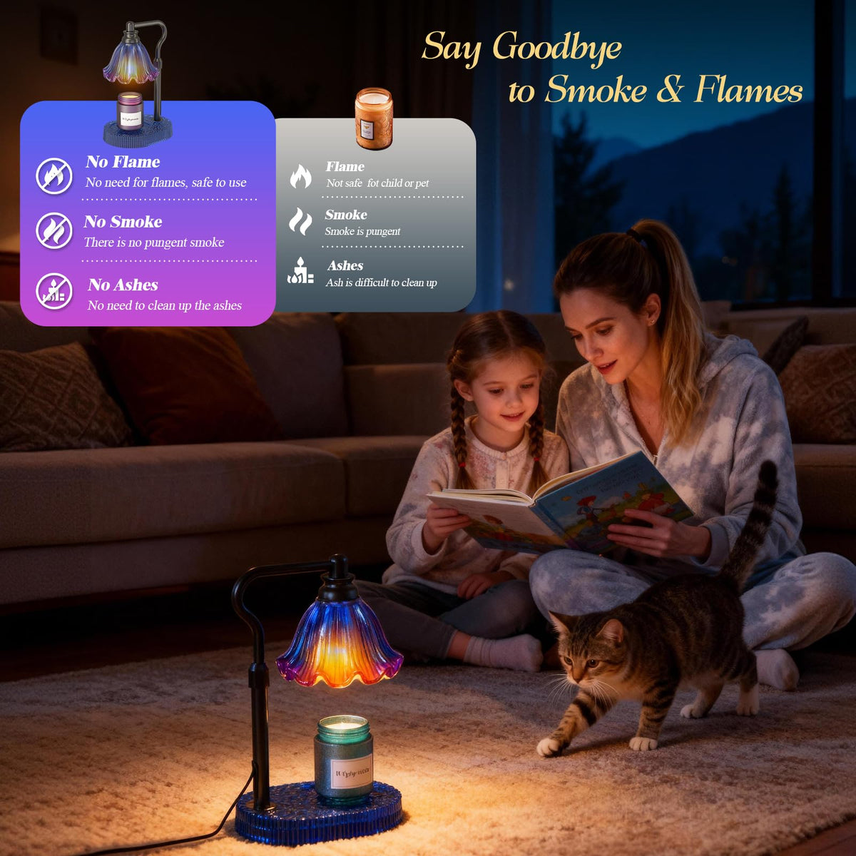 WYghyronic Warmer four-level dimming for customizable fragrance