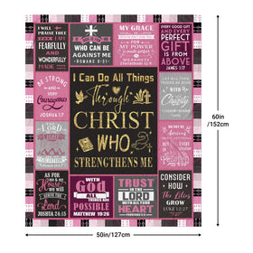 Wyhcxl baptism gift blanket for women, a meaningful faith moment.