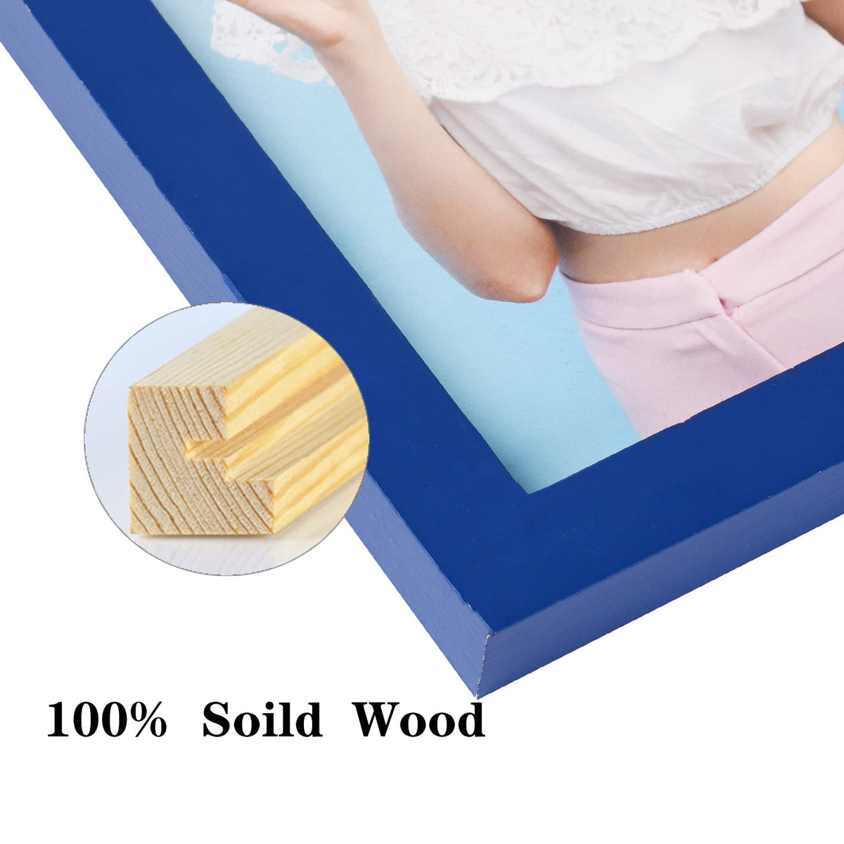 Wyooxoo 18x24 frame back view with versatile wall mounting for horizontal or vertical layout
