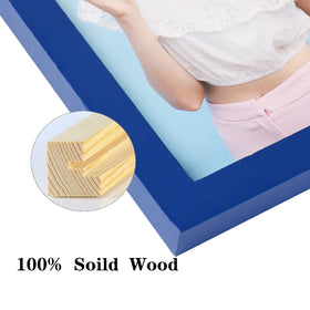 Wyooxoo 18x24 frame back view with versatile wall mounting for horizontal or vertical layout