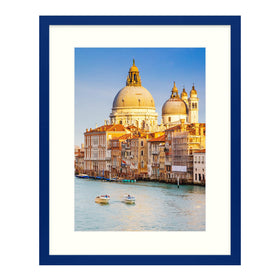 Wyooxoo dark blue 16x20 frame without mat for clean wall display of photos
