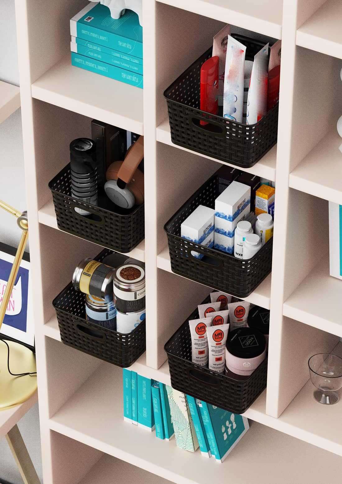 WYT perfect for storing magazines, linens, and beauty products.