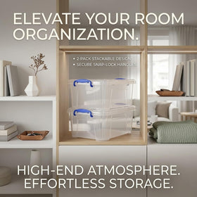 WYT bins store ornaments, toys, and makeup neatly to reduce clutter