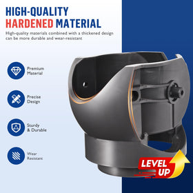 WyWY.Wide Dyson Outsize-compatible head fit demonstrates easy compatibility with multiple models.
