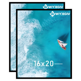 Wyxgiv 16x20 frame assembly with slide-in strips for quick setup.