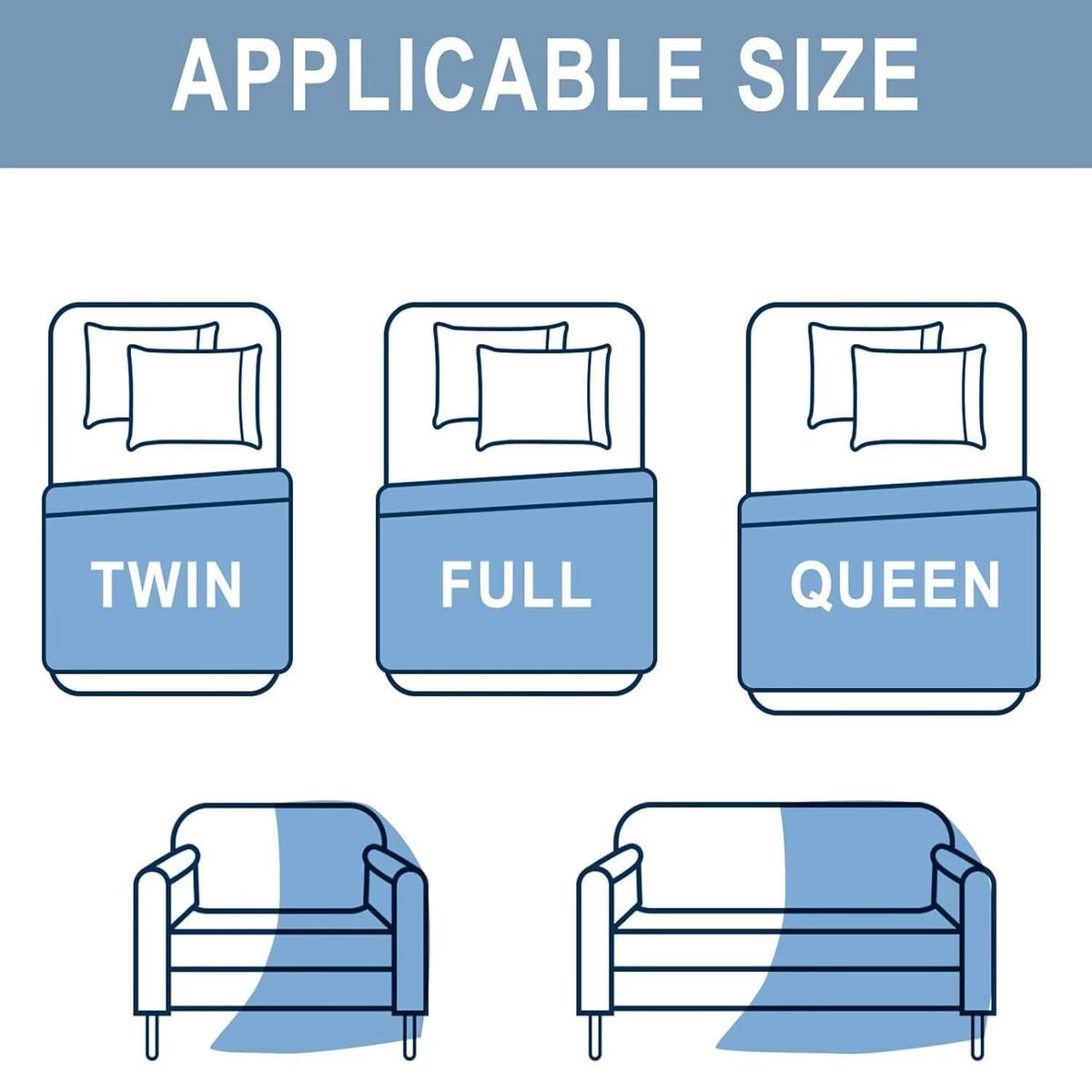 Durable four-layer weave resists pilling for long-term use.